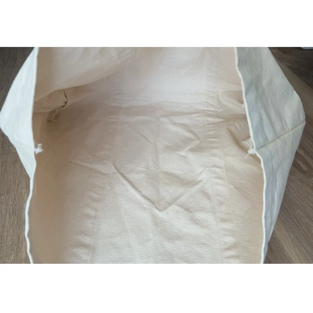 VUORI The Rise The Shine Natural/Cream Canvas Oversize Tote Bag‎